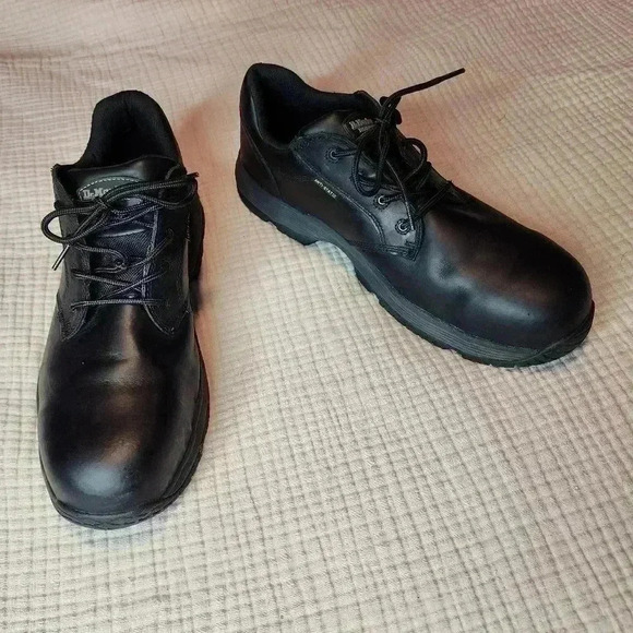 Dr. Martens Other - Dr Martens Linnet Size 14 Black Leather Composite Toe Cap Safety Shoes